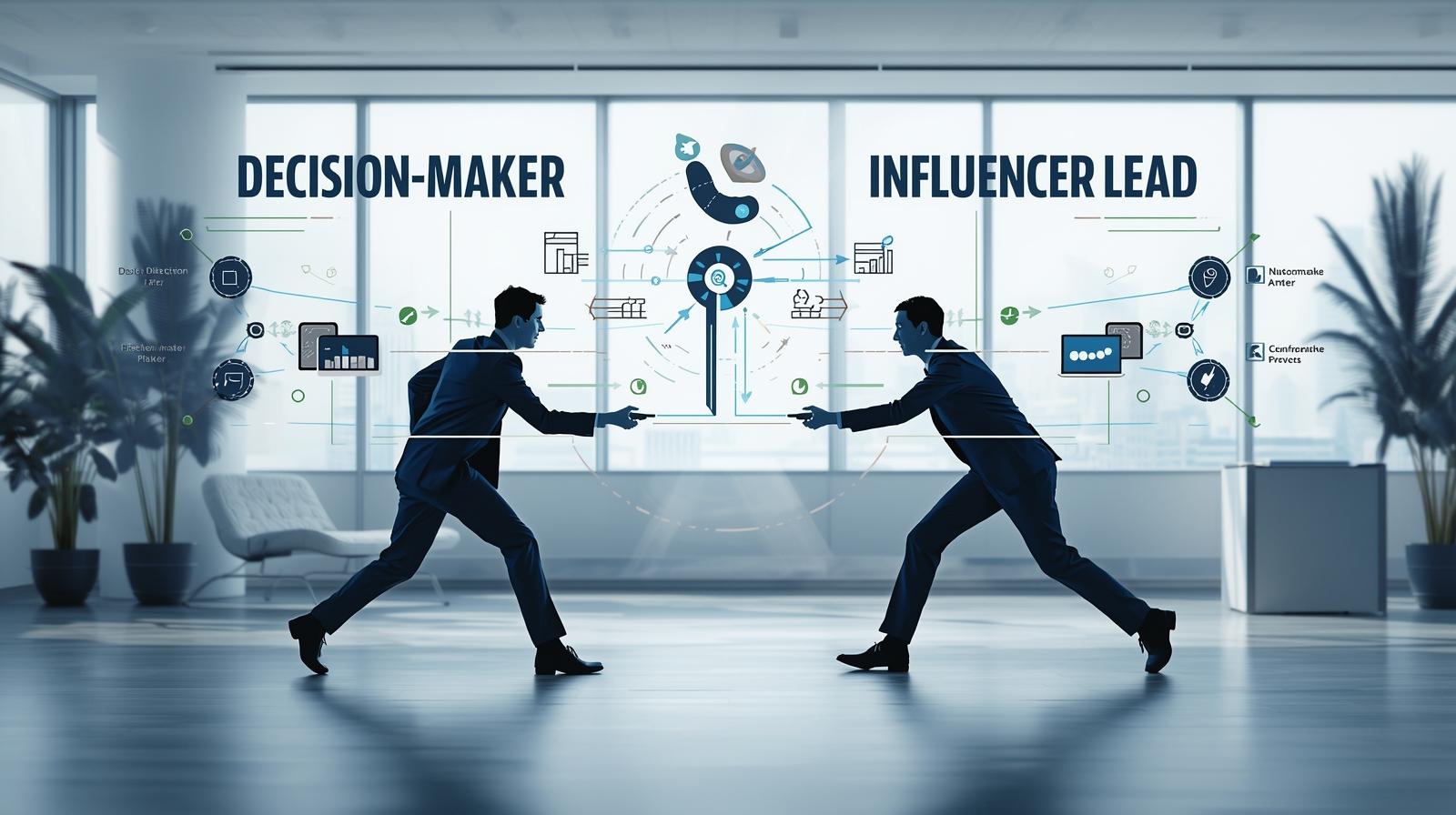 Decision-Maker vs. Influencer Leads: Navigating the Complex Hierarchy of the B2B Buy